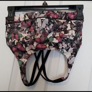 EUC Lululemon Energy Bra Butterfly Design Size 6